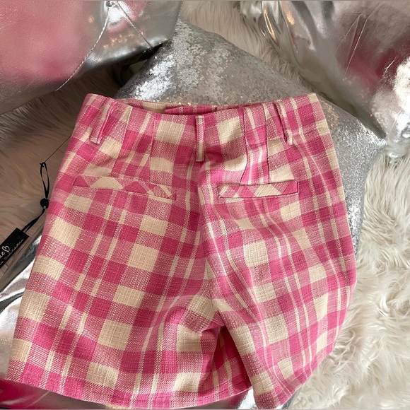 🛑🛑🛑BUBBLE GUM CHECK SHORTS - Picture 5 of 15